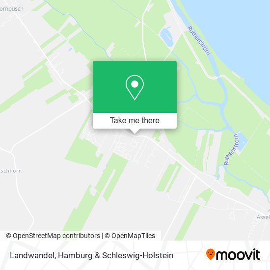 Landwandel map