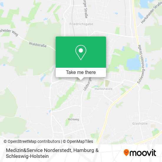 Medizin&Service Norderstedt map