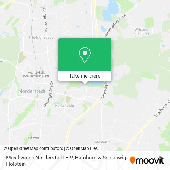Карта Musikverein Norderstedt E V
