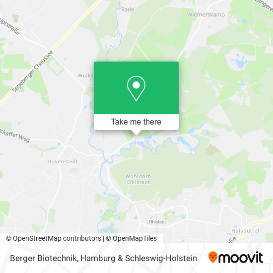 Berger Biotechnik map