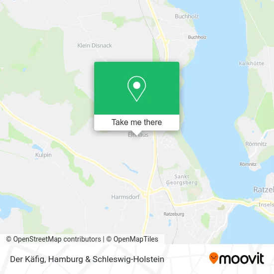 Карта Der Käfig