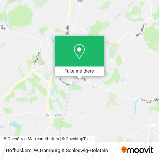 Карта Hofbackerei W