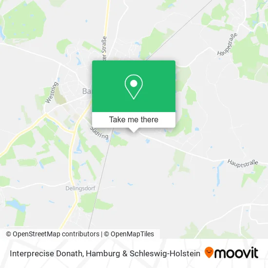 Карта Interprecise Donath