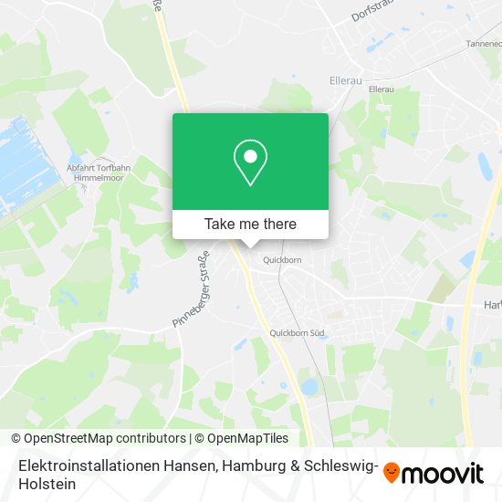 Elektroinstallationen Hansen map