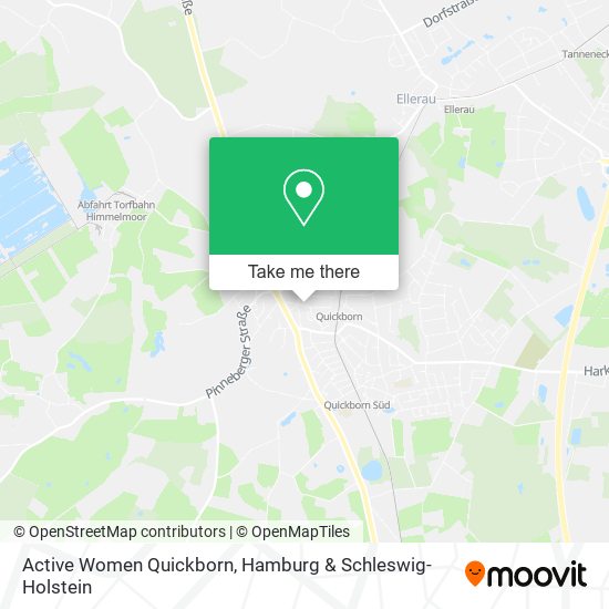 Active Women Quickborn map