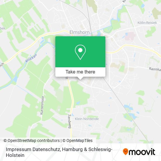 Impressum Datenschutz map