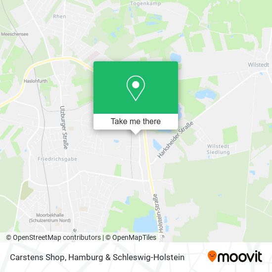 Carstens Shop map