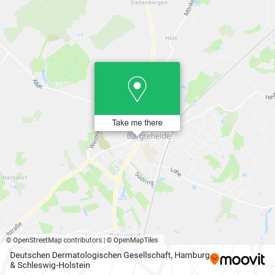 Deutschen Dermatologischen Gesellschaft map