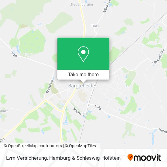 Lvm Versicherung map