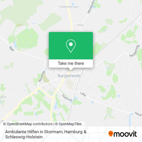Ambulante Hilfen in Stormarn map
