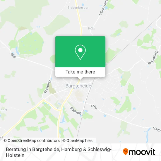 Карта Beratung in Bargteheide