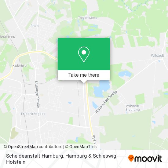 Scheideanstalt Hamburg map