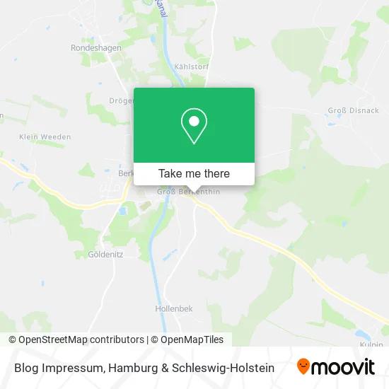 Карта Blog Impressum