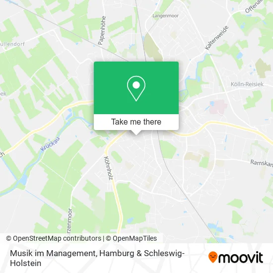 Карта Musik im Management