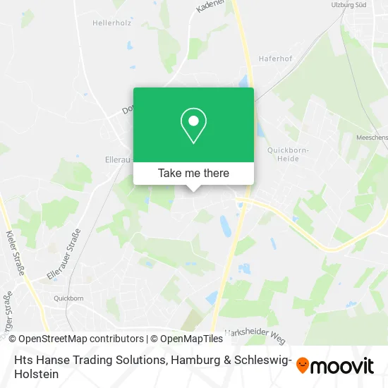 Карта Hts Hanse Trading Solutions