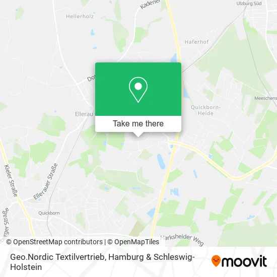 Карта Geo.Nordic Textilvertrieb