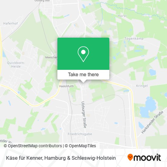 Käse für Kenner map