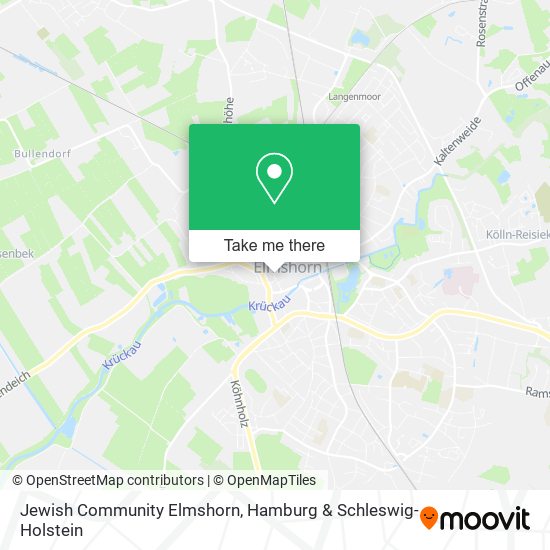 Jewish Community Elmshorn map