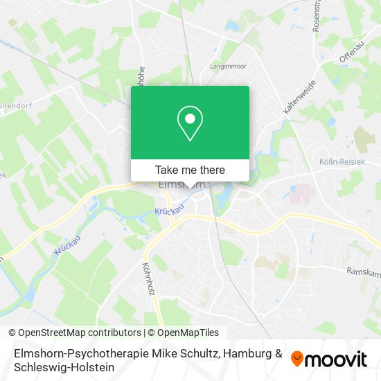 Elmshorn-Psychotherapie Mike Schultz map