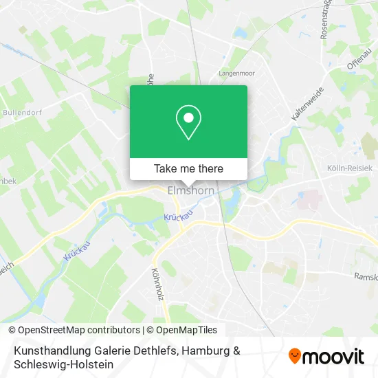 Карта Kunsthandlung Galerie Dethlefs