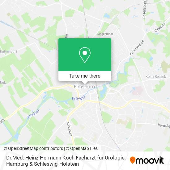 Карта Dr.Med. Heinz-Hermann Koch Facharzt für Urologie
