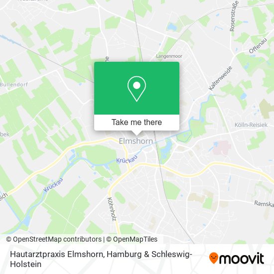 Hautarztpraxis Elmshorn map