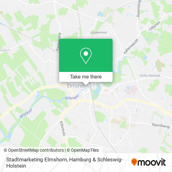 Stadtmarketing Elmshorn map
