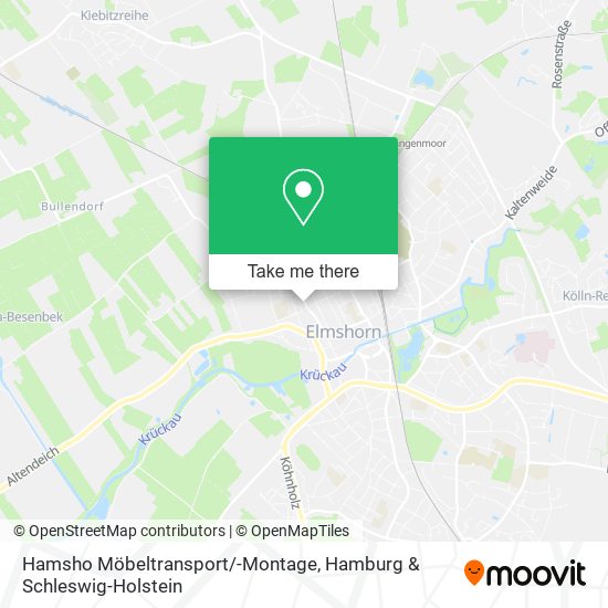 Hamsho Möbeltransport/-Montage map