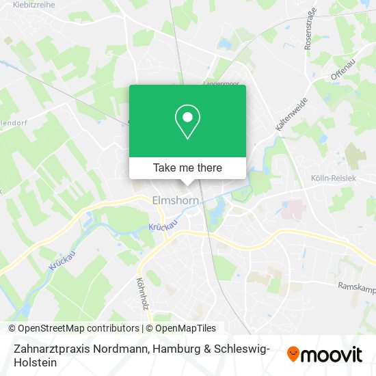 Карта Zahnarztpraxis Nordmann