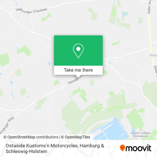 Ostaside Kustoms'n Motorcycles map