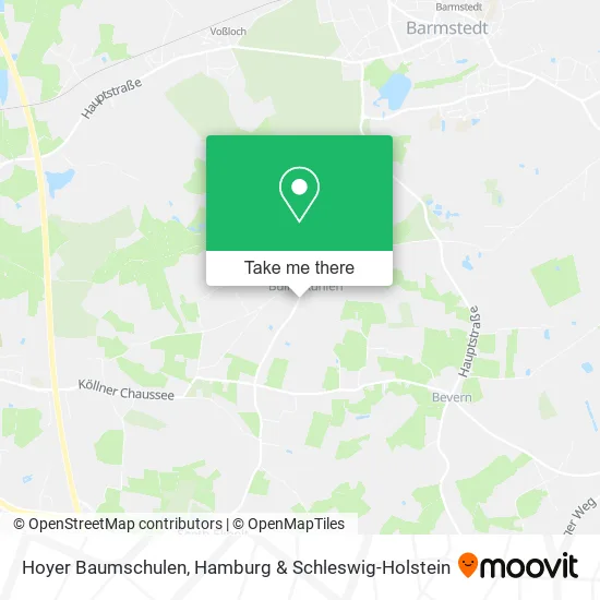 Карта Hoyer Baumschulen
