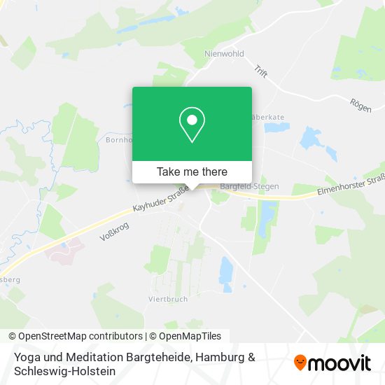 Yoga und Meditation Bargteheide map