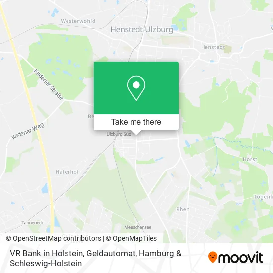 Карта VR Bank in Holstein, Geldautomat