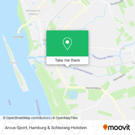 Arcus-Sport map