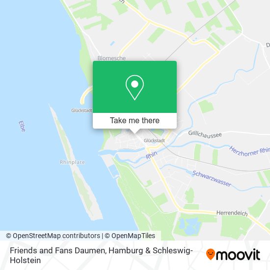 Friends and Fans Daumen map