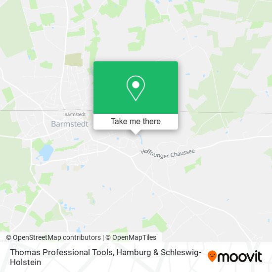 Thomas Professional Tools map