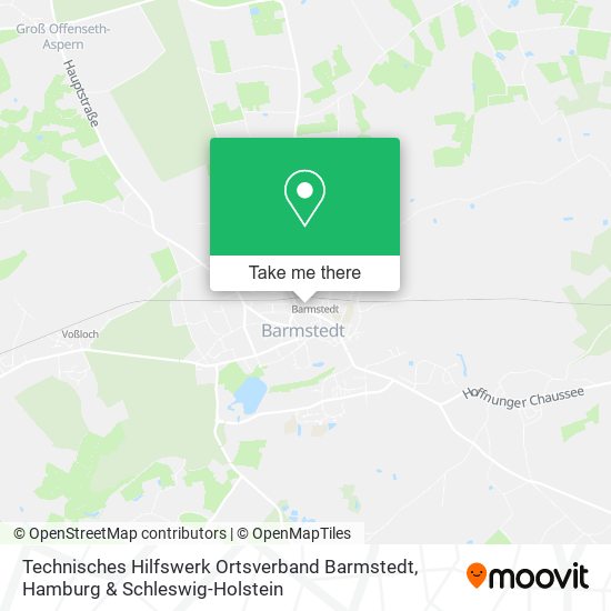 Technisches Hilfswerk Ortsverband Barmstedt map