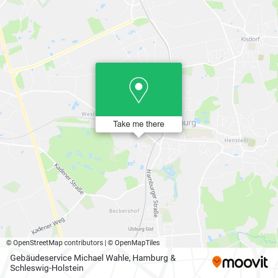 Gebäudeservice Michael Wahle map