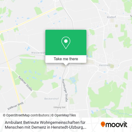 Ambulant Betreute Wohngemeinschaften für Menschen mit Demenz in Henstedt-Ulzburg map