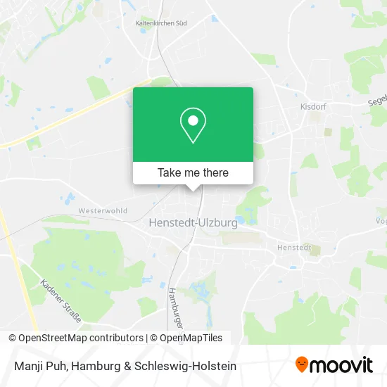 Manji Puh map