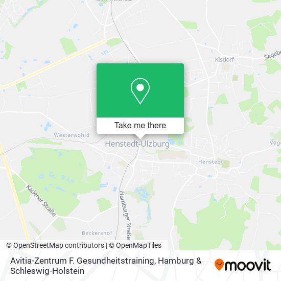 Avitia-Zentrum F. Gesundheitstraining map