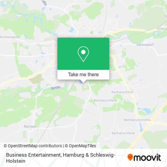 Business Entertainment map