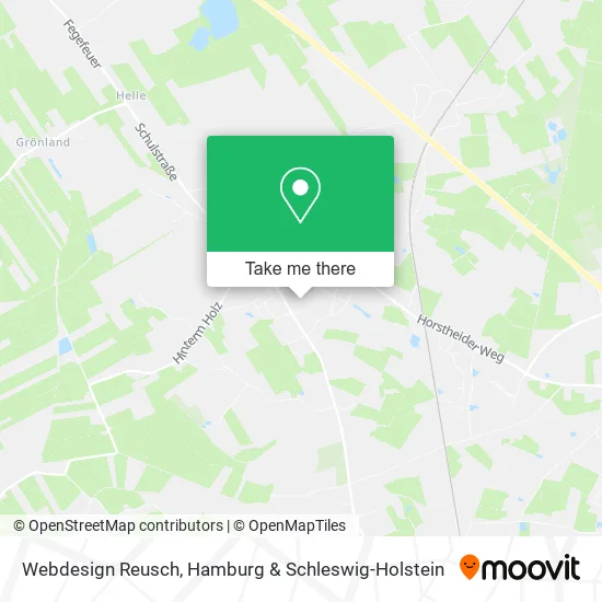 Карта Webdesign Reusch