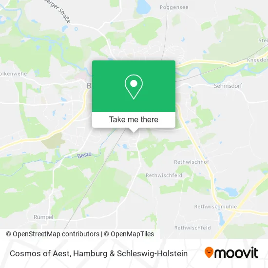 Карта Cosmos of Aest