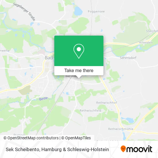 Карта Sek Scheibento