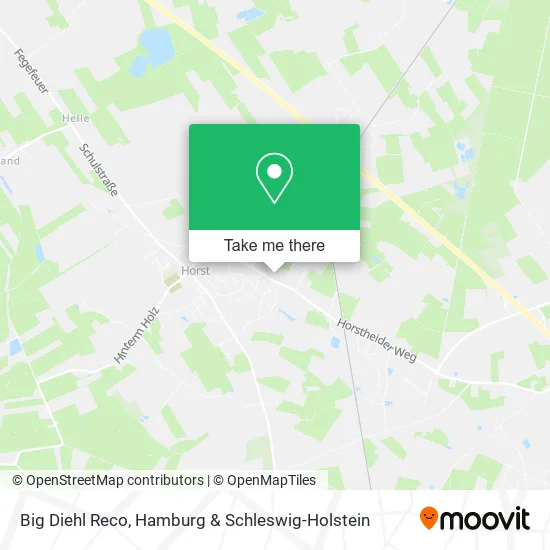 Карта Big Diehl Reco