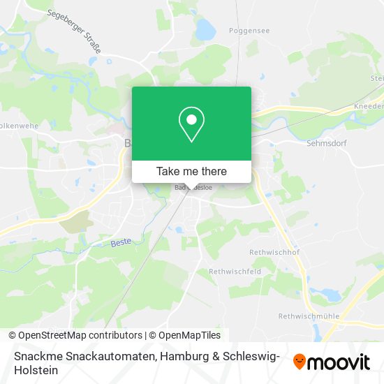 Snackme Snackautomaten map