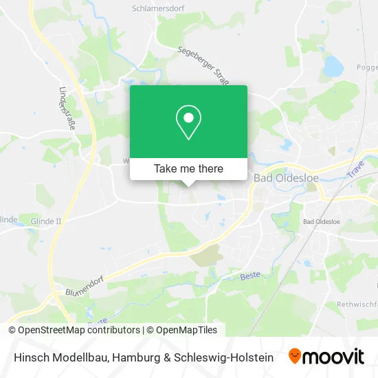 Карта Hinsch Modellbau