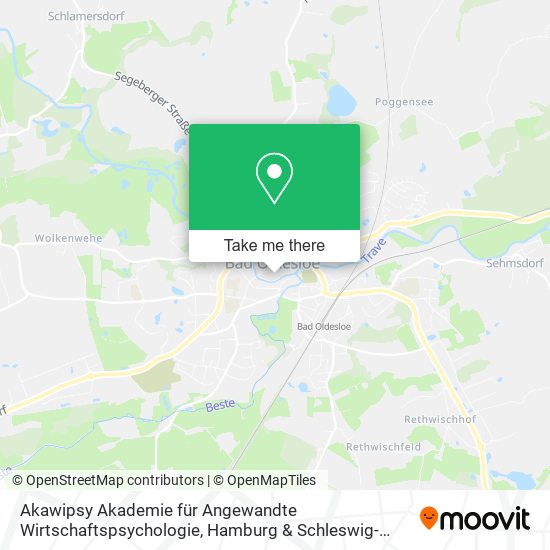 Akawipsy Akademie für Angewandte Wirtschaftspsychologie map