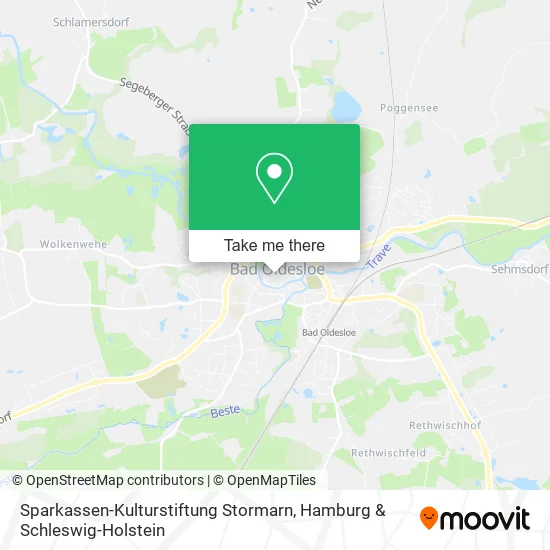 Карта Sparkassen-Kulturstiftung Stormarn